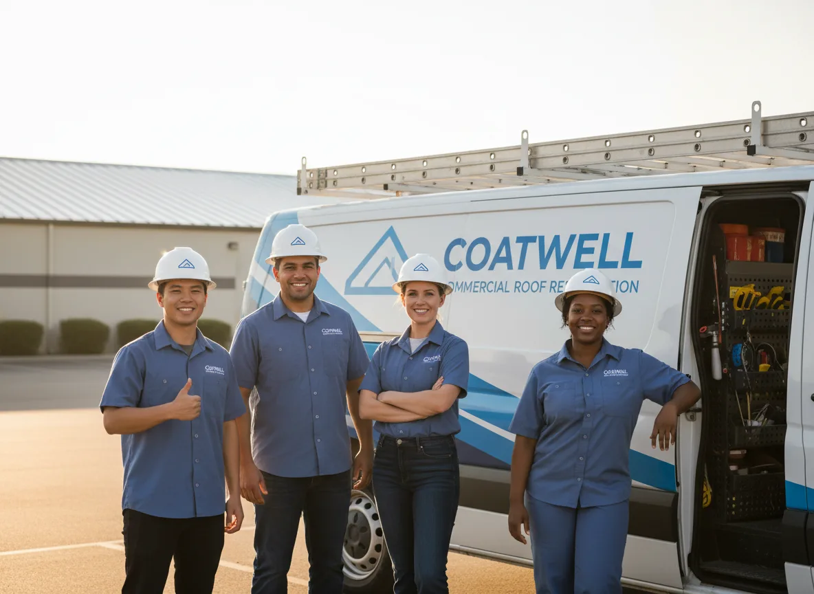 Commercial roof coating company in Britt, MN